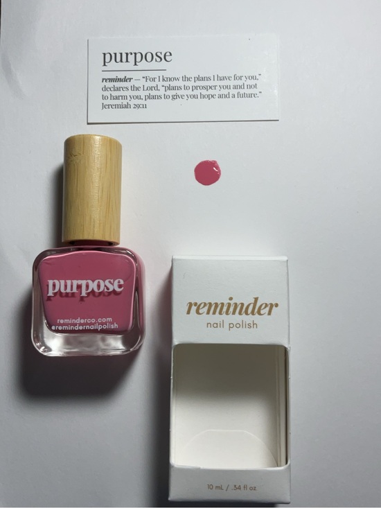 Other - Purpose Nail Polish - Dusty Rose Pink